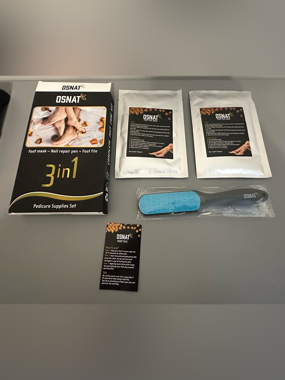 Osnat pedicure callus remover kit